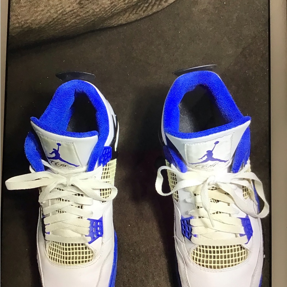 AIR JORDAN 4 RETRO MOTORSPORTD ( 308497-117) Sz 11.5 MENS SNEAKER (2016) - Picture 15 of 16
